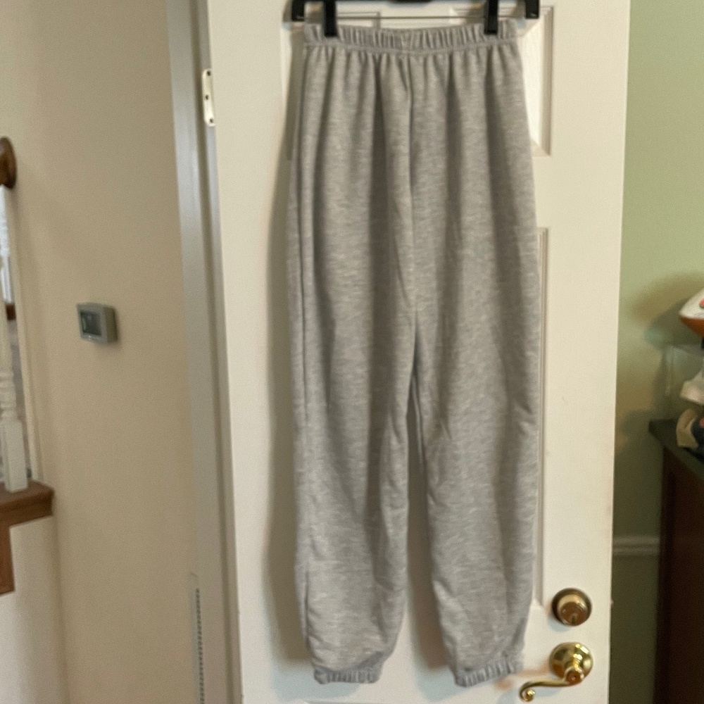 Pretty Little Thing Grey Basic Cuffed Hem Joggers